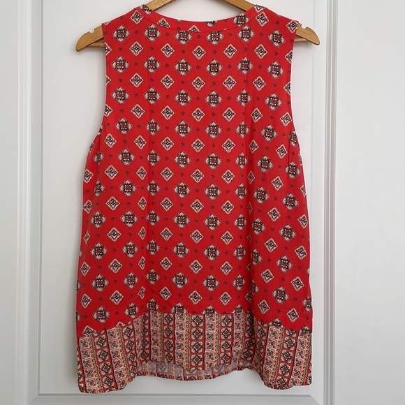 J.Jill sleeveless button down shirt - Picture 6 of 8